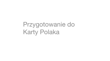 Курсы подготовки для Карты поляка. Обучение в спб и онлайн. Курсы изучения польского языка.